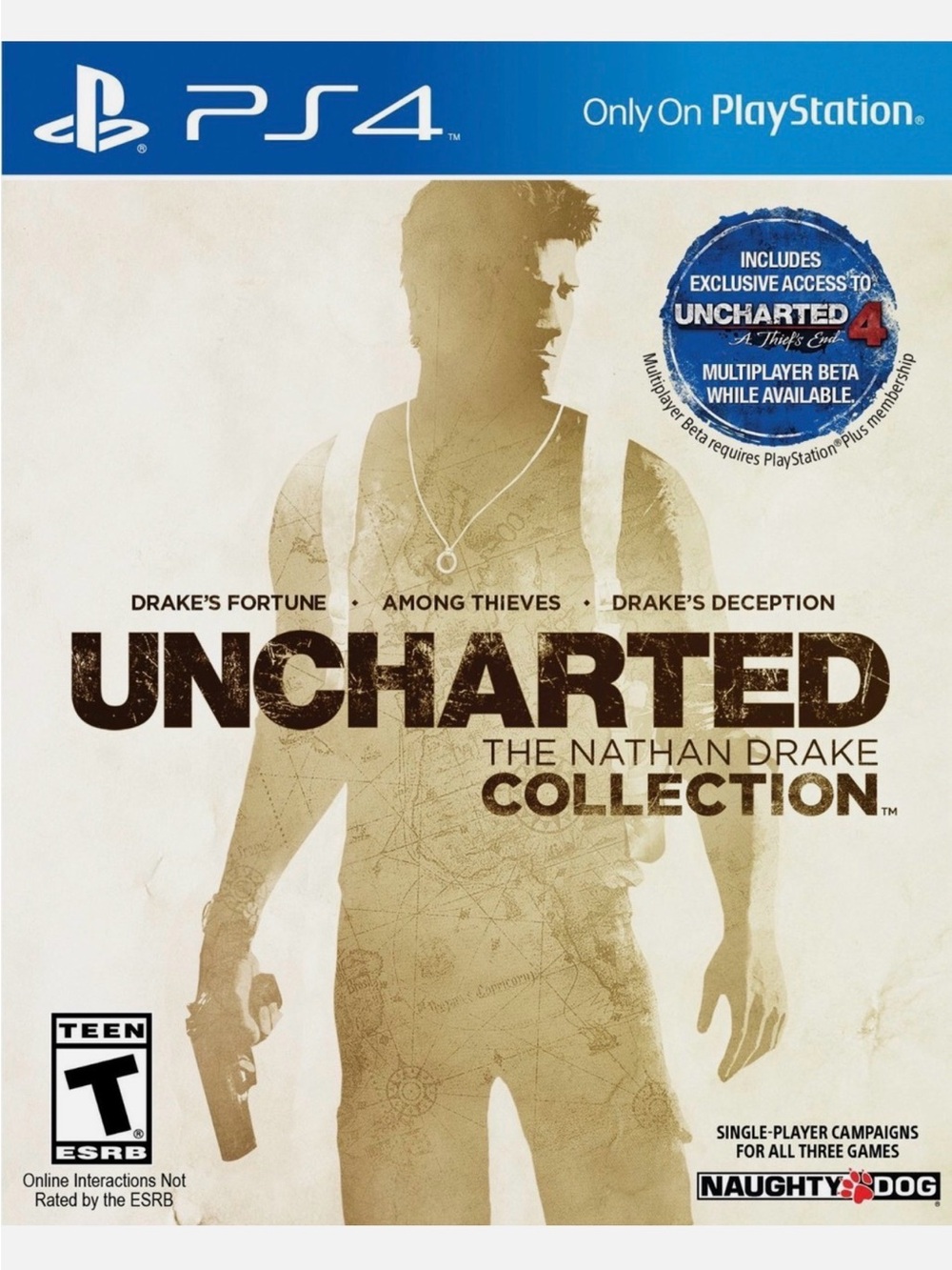 Uncharted: The Nathan Drake Collection (Sony PlayStation 4, 2015 (used)